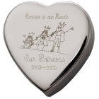 Heart Cremation Box - Looks great engraved!