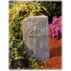 Celtic Cross Vertical Stone Garden Marker
