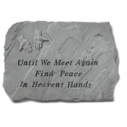 "Until We Meet Again..." Garden Memorial Stone