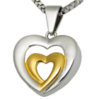 Premium Stainless Steel Married Hearts