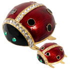 zDisco-Ladybug Jewelry Keepsake Box