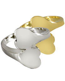 Companion Heart Ring Cremation Jewelry