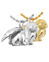 Rabbit Ears Lop Cremation Jewelry