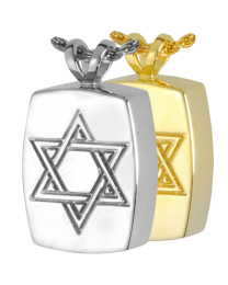 Cremation Jewelry: Star of David 