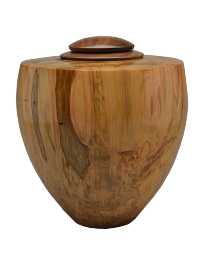 Heritage Artisan Urn Ambrosia Maple with Walnut Lid