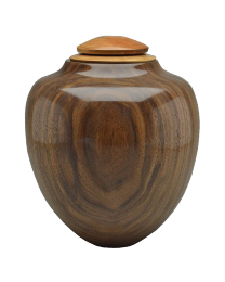 Craftsman Artisan Urn in Black Walnut