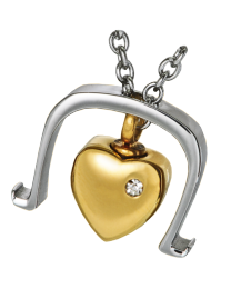Stainless Steel Bold Heart
