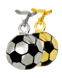 Cremation Jewelry: Soccer Ball