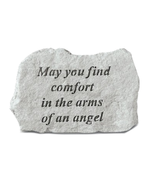 "May You Find Comfort..." Small Garden Memorial Stone