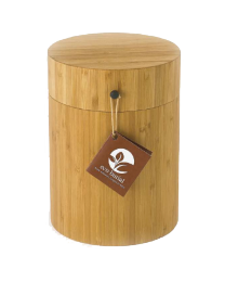 eco-friendly urn for water burials with bamboo container