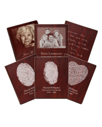 Wooden Funeral Guest Book With Inserts