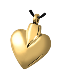 Modern Brass Heart