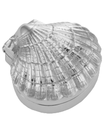Elegant Shell Urn Charm