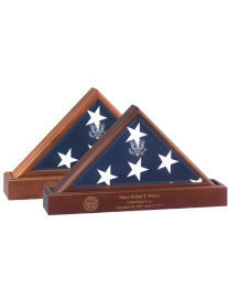 Presidential flag case and urn