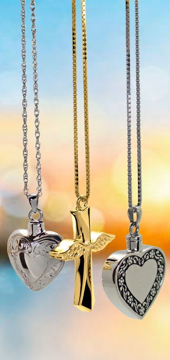 cremation jewelry necklaces